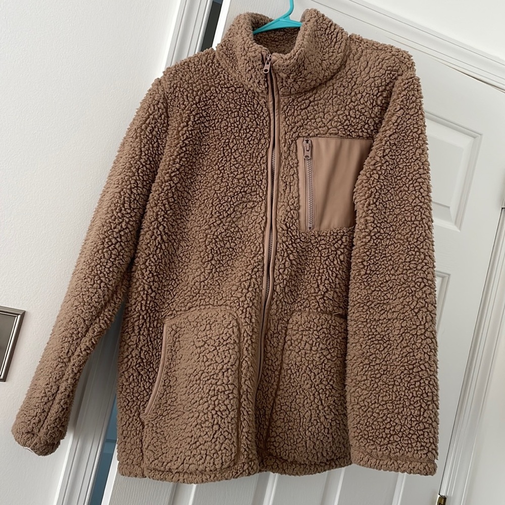 Abercromie & Fitch Soft and Cozy Sherpa Full Zip
